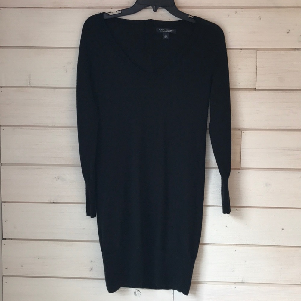 Banana sweater dress